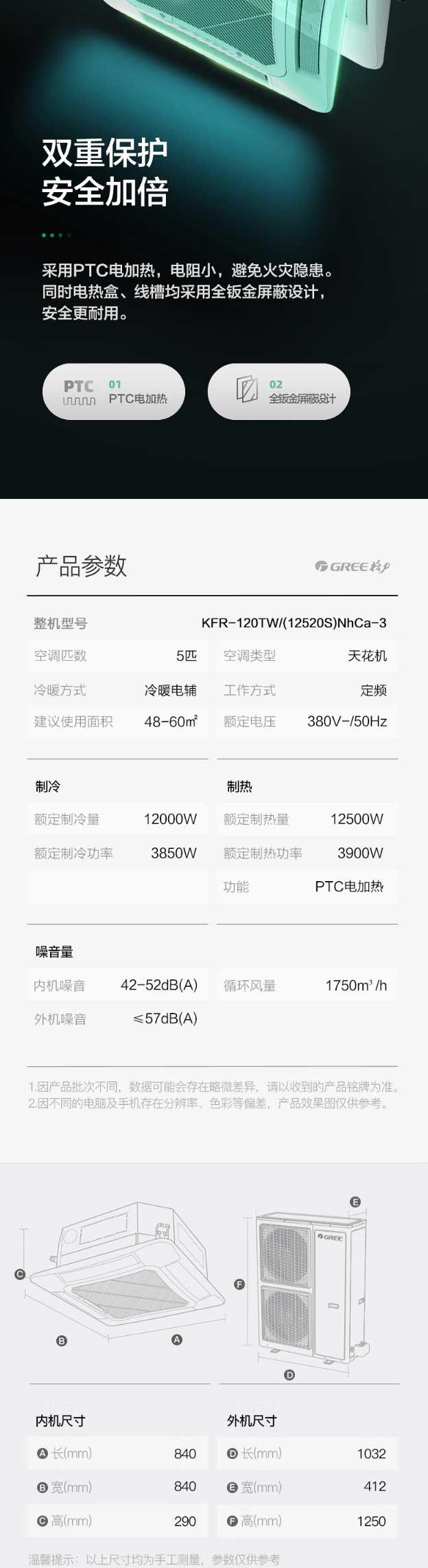 【格力KFR-120TW_(12520S)NhCa-3中央空調(diào)】格力（GREE）-5匹-冷暖天花機-_04.jpg