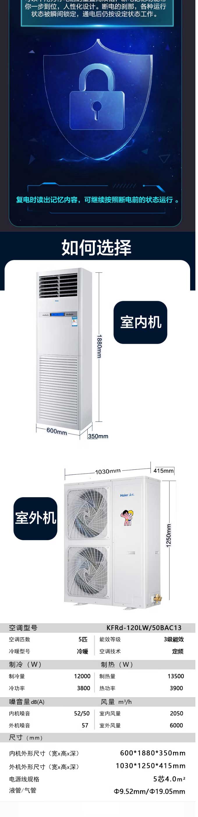 【海爾KFRd-120LW_50BAC13】海爾（Haier）5匹柜式空調(diào)商用中央空調(diào)5P立式柜機(jī)3_04.jpg